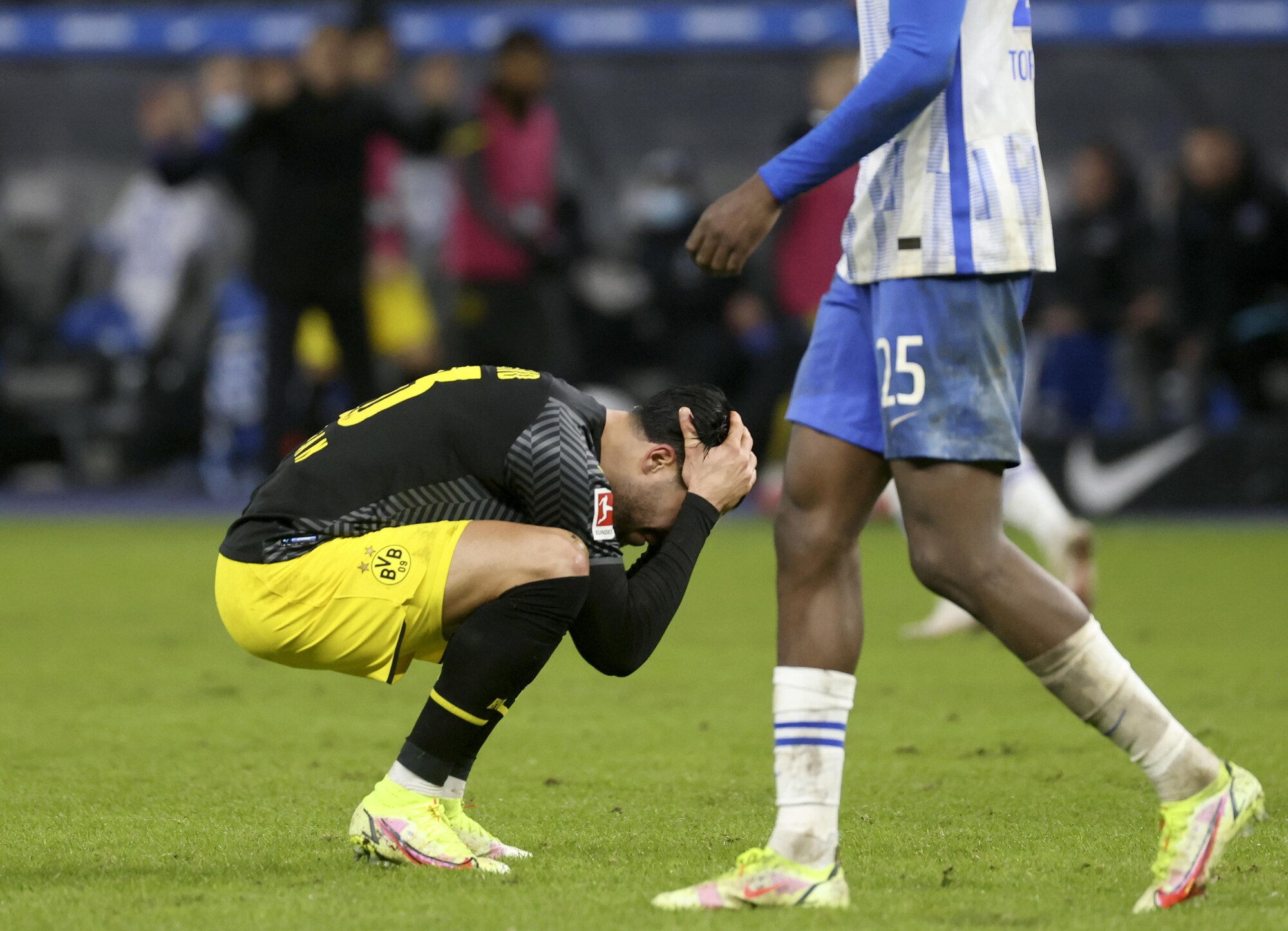 Borussia Dortmund ko: vince l'Hertha. Volano Union ed Eintracht
