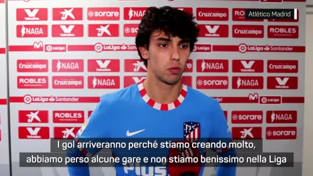 Joao Felix: "Liga? Lotteremo fino alla fine"