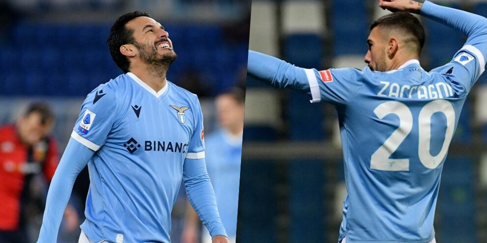 Lazio, Pedro e Zaccagni: ecco le ali per volare