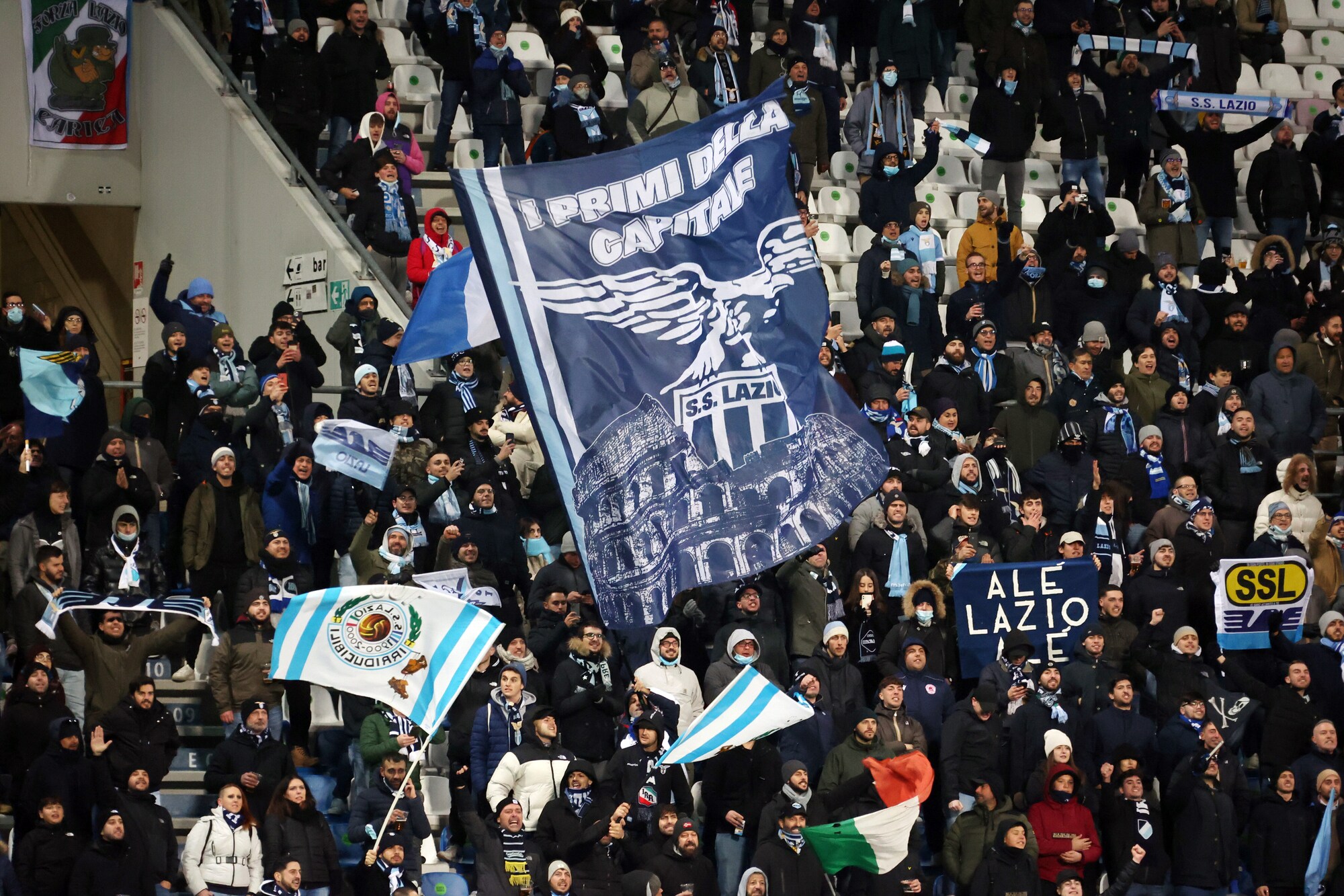 Lazio, i tifosi tutti a Venezia: settore ospiti esaurito