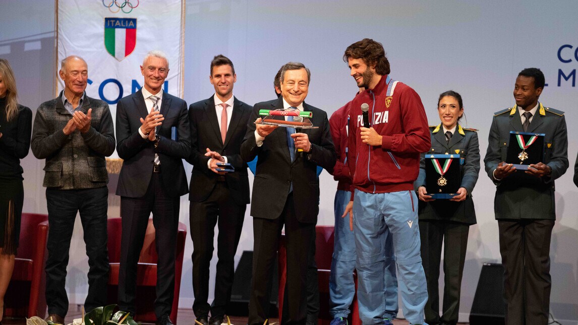Da Jacobs alla Pellegrini: i premiati con i Collari d'Oro