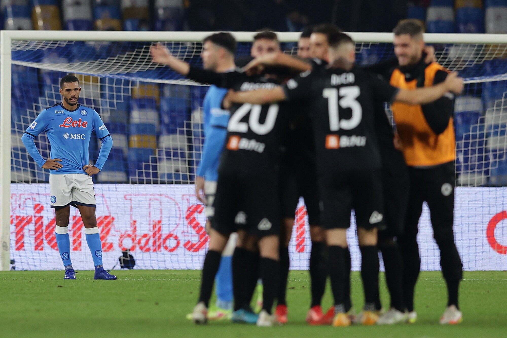 Napoli, Juan Jesus dopo l'autorete con lo Spezia: “Ci rifaremo“