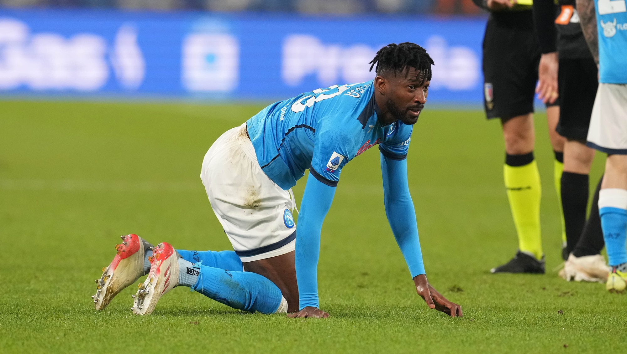 Napoli, Anguissa deluso dopo la sconfitta: “Il calcio è crudele“