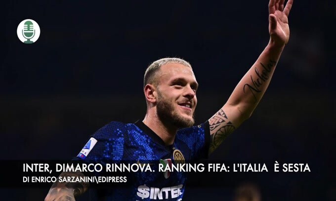 Inter, Dimarco aktualisiert. FIFA-Rangliste: Italien Sechster
