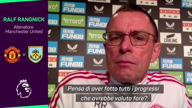  Disappunto Rangnick: "Ti piace il tuo United? - Assolutamente no"