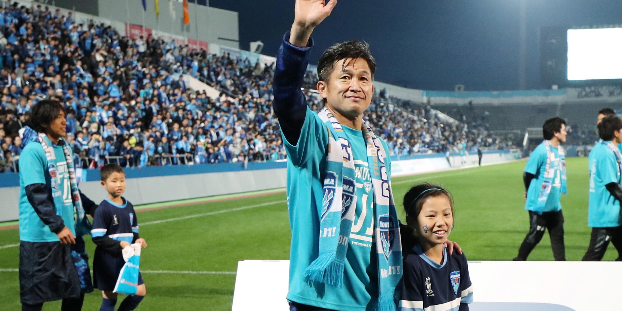 Giappone, Miura l'immortale in campo a 55 anni Giappone, Miura l'immortale in campo a 55 anni