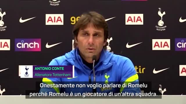 Conte vorrebbe affrontarlo, ma: "Non voglio parlare di Lukaku"