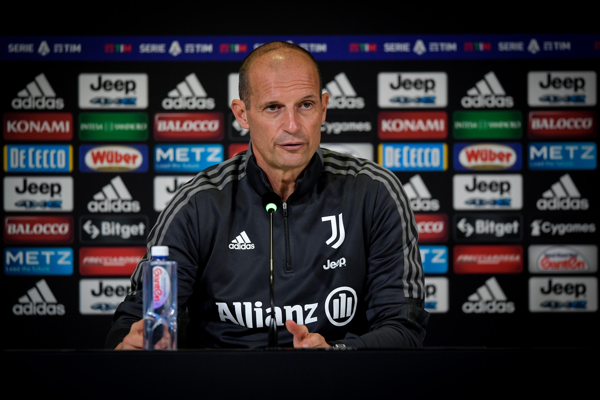 Allegri: “Morata non andrà via. Juve-Napoli? Decidono gli organi competenti“
