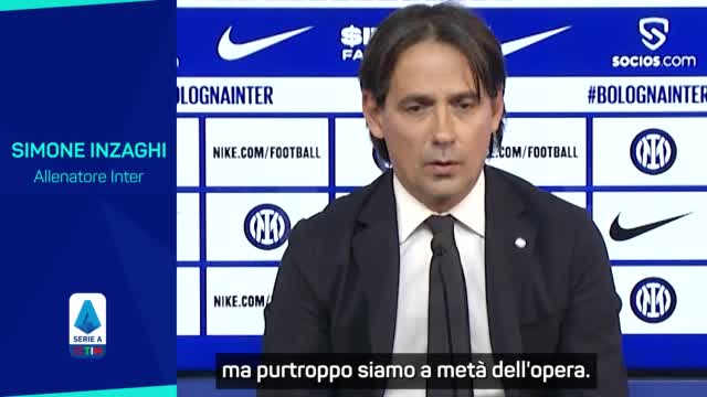 Inzaghi: "Noi favoriti? Ci fa piacere, ma nessuna pressione"