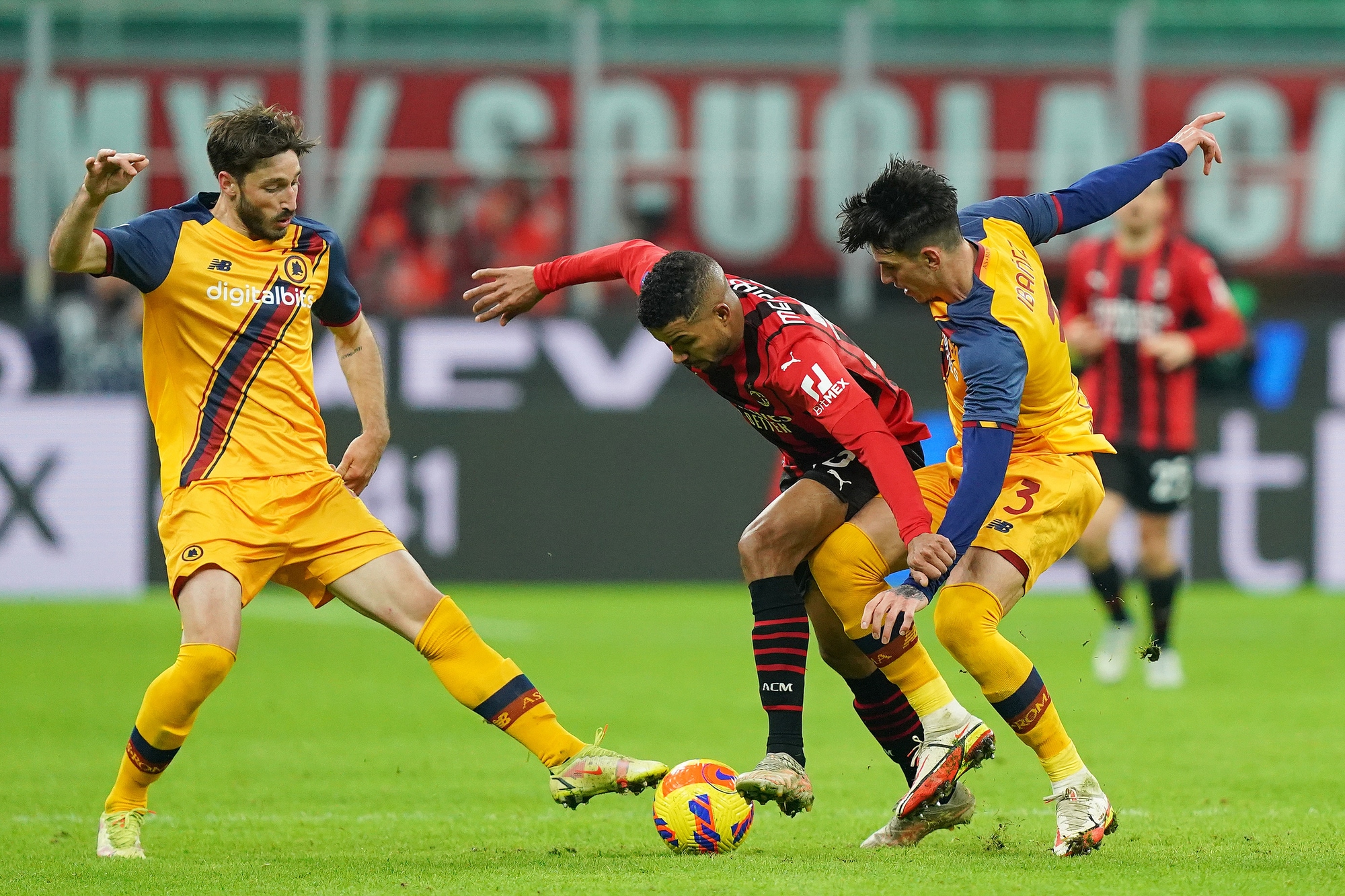 Milan-Roma 3-1: tabellino, statistiche e marcatori