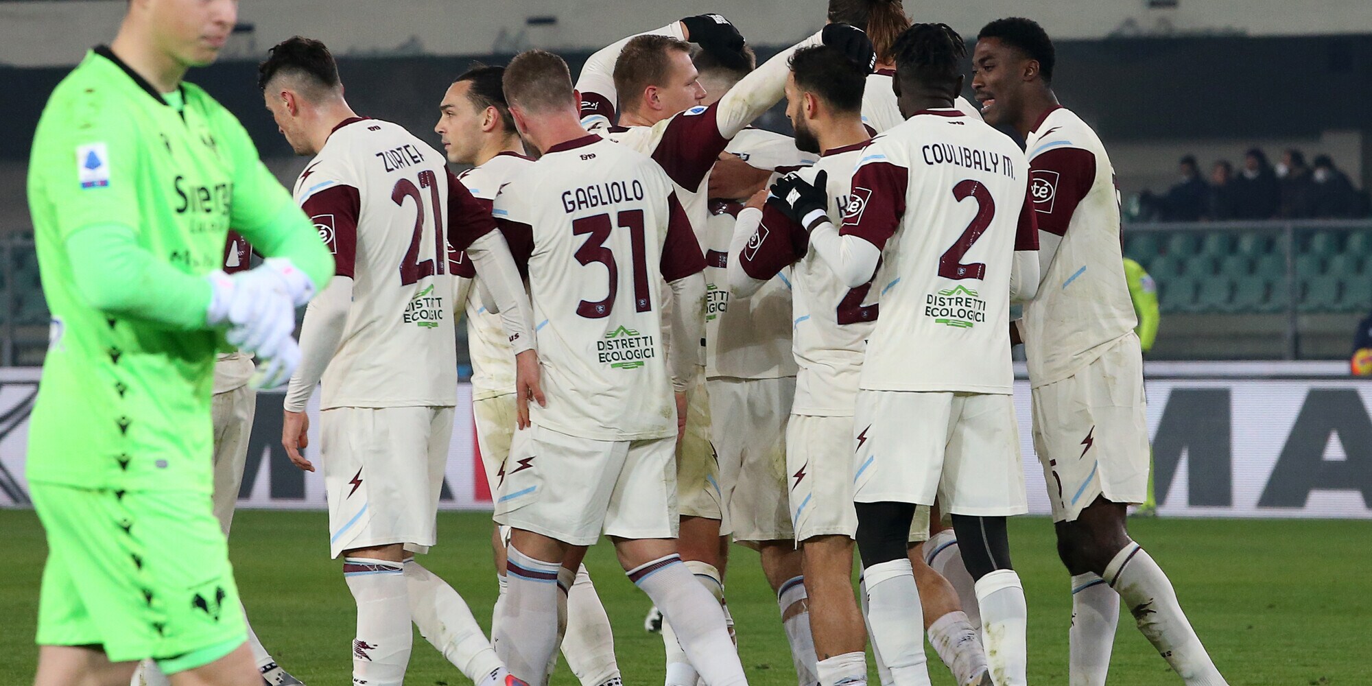 Salernitana, che festa a Verona: vittoria in casa dell'Hellas