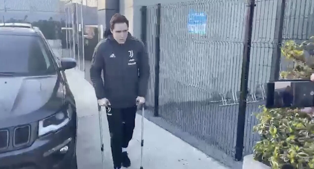 Rottura del crociato: stagione finita per Federico Chiesa