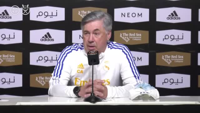 Ancelotti sulla Supercoppa: "Vogliamo la finale e il primo trofeo stagionale"