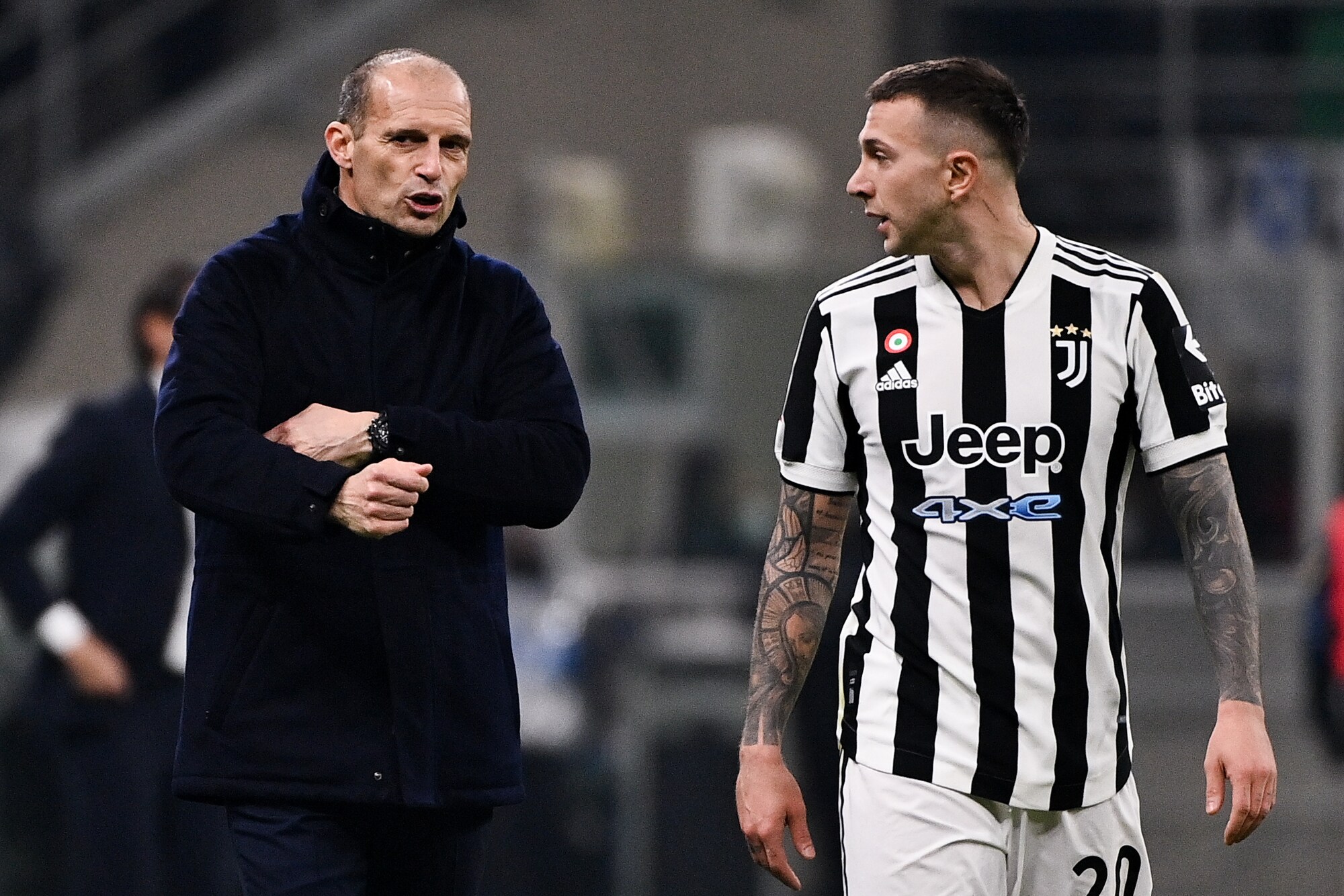 Allegri: “Una sconfitta che brucia, girano le scatole a veder festeggiare gli altri”