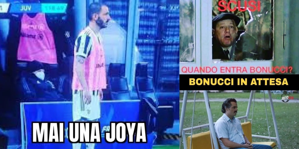 "Bonucci mai una Joya": social scatenati dopo Inter-Juve