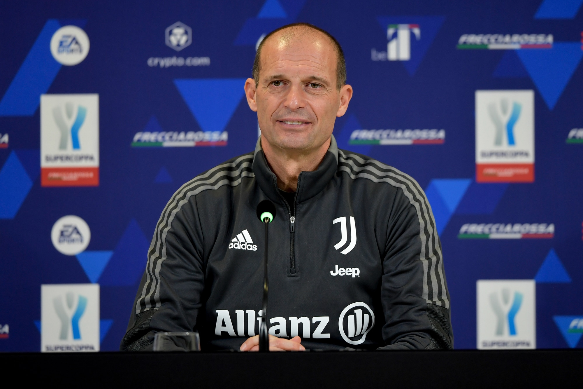 Juve-Udinese: Allegri fa 300 panchine con i bianconeri
