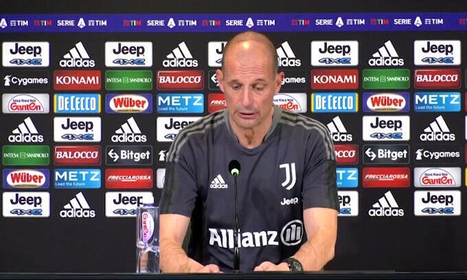 Allegri: "Contro l'Inter eravamo nettamente sfavoriti"
