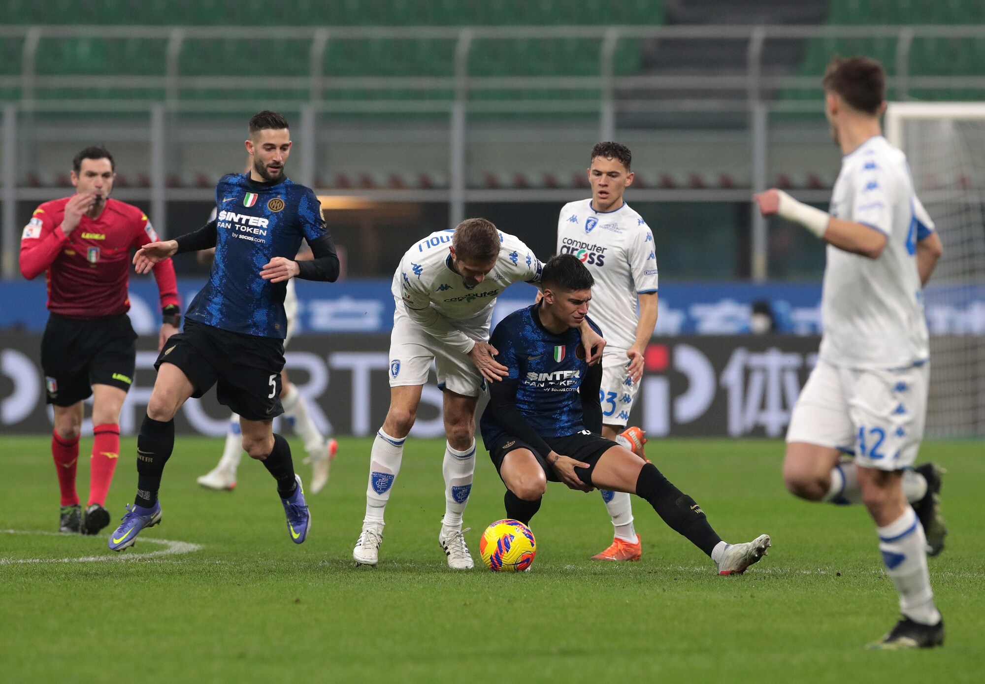 Inter, per Correa stop di almeno due settimane: il comunicato