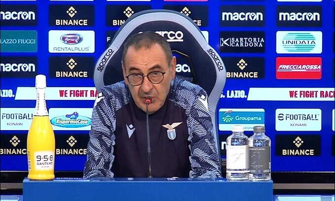 Sarri: "Champions League? Non so se abbiamo possibilità di andarci"