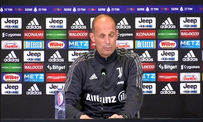 Allegri: "Scudetto? Parliamo di cose che hanno senso"