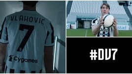 Juve-Vlahovic, è ufficiale: le prime immagini con la 7 di Ronaldo