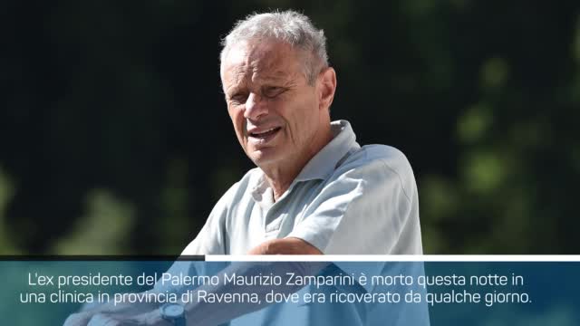 El fútbol lamenta la pérdida de Zamparini, expresidente de Venecia y Palermo