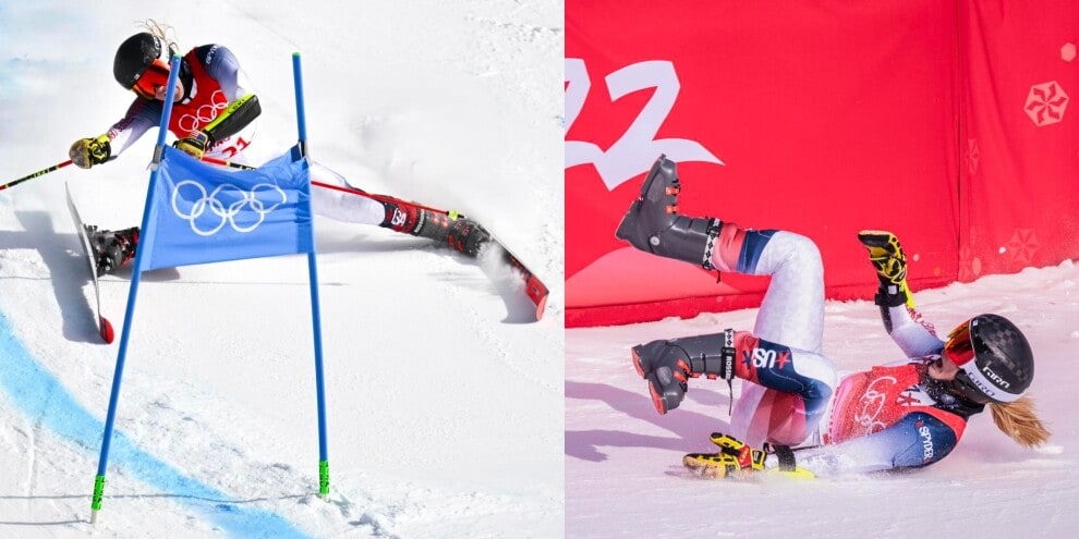 Pechino 2022, l'infortunio shock di Nina O'Brien FOTO