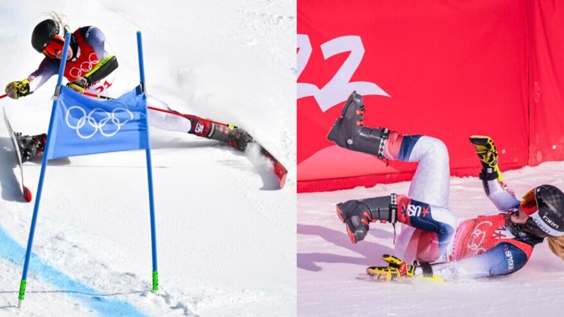 Pechino 2022, l'infortunio shock di Nina O'Brien FOTO