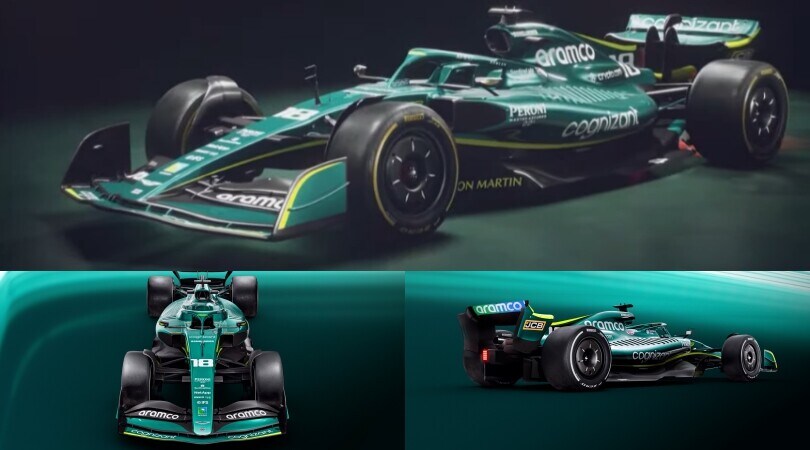 Aston Martin, ecco la nuova AM22 che guideranno Vettel e Stroll nel 2022