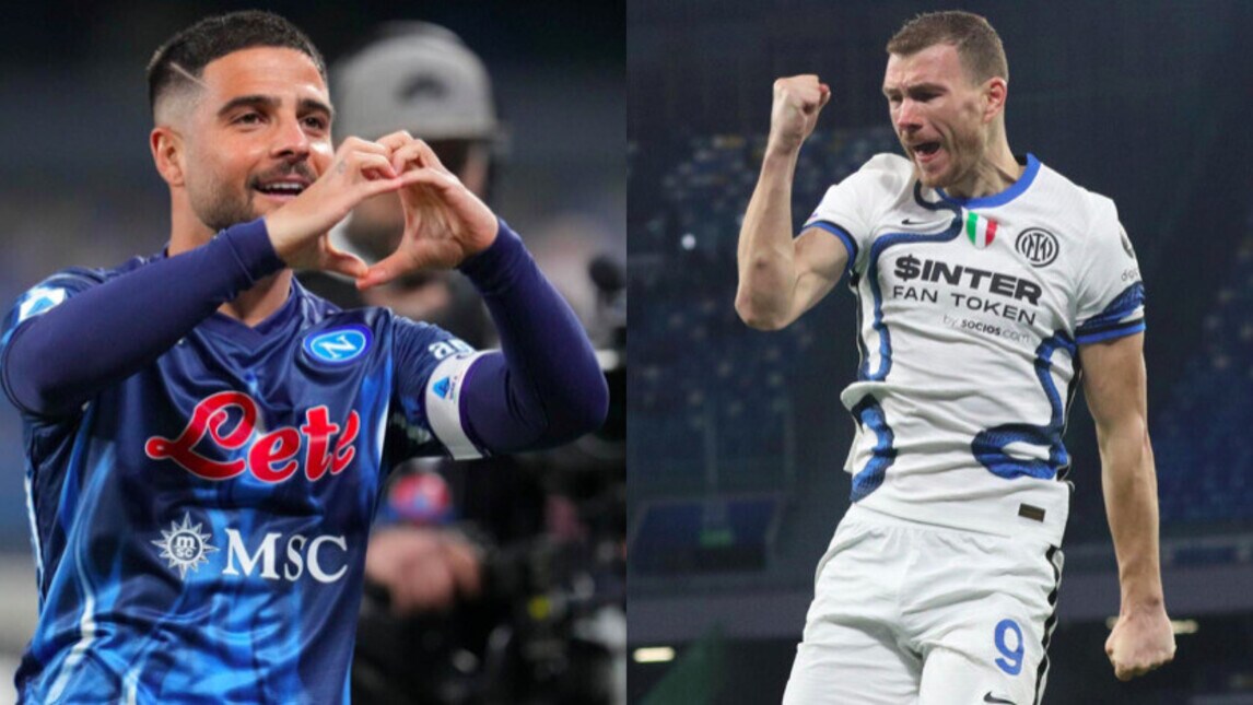 Insigne, che esultanza. Dzeko poi pareggia: 1-1 tra Napoli e Inter