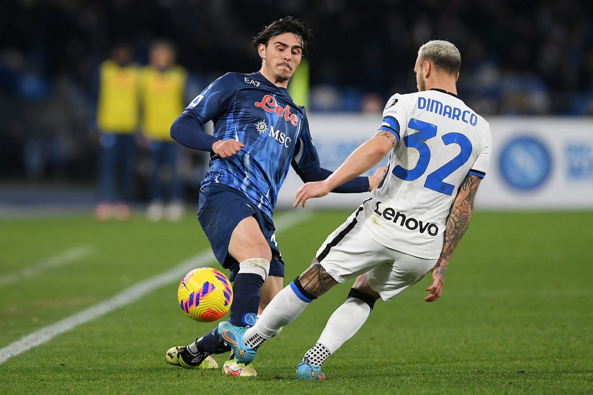 Inter, Dimarco: “Contenti a metà, ci toglieremo soddisfazioni“