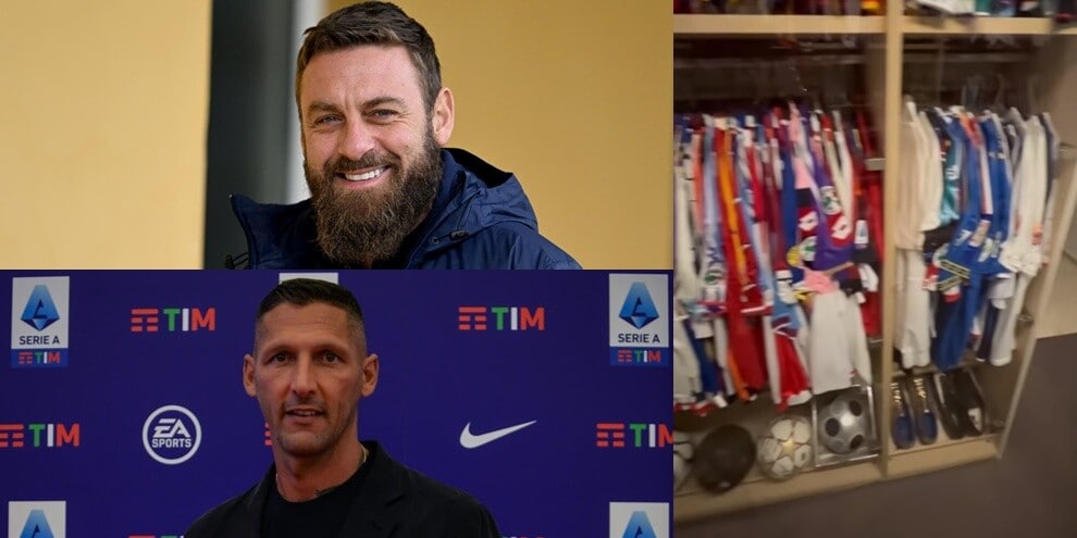 De Rossi-Materazzi, show sui social: “Fammi vedere le tibie...“
