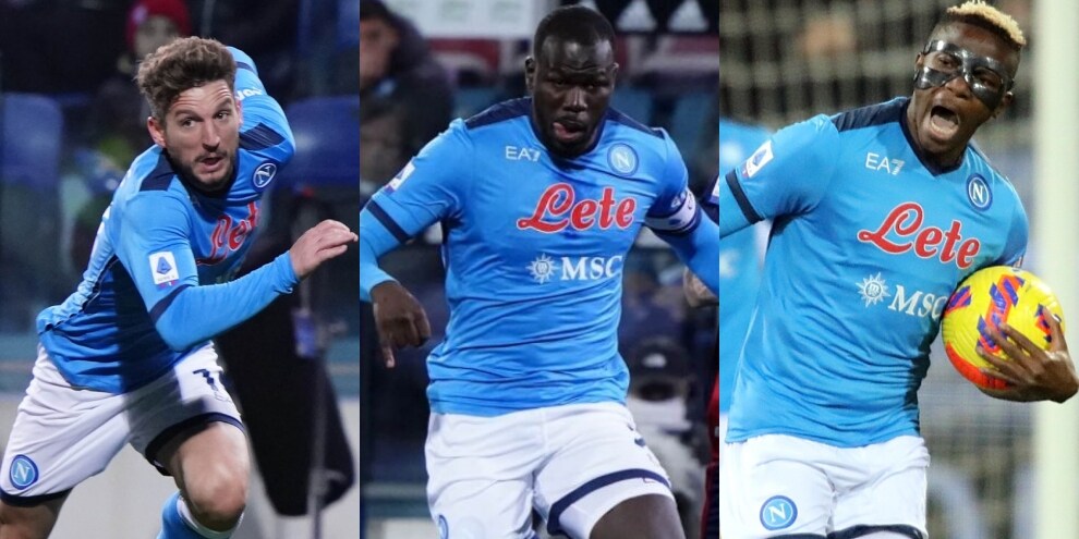 Pagelle Napoli: Mertens non c'è, Koulibaly sbaglia, ma con Osimhen niente è impossibile