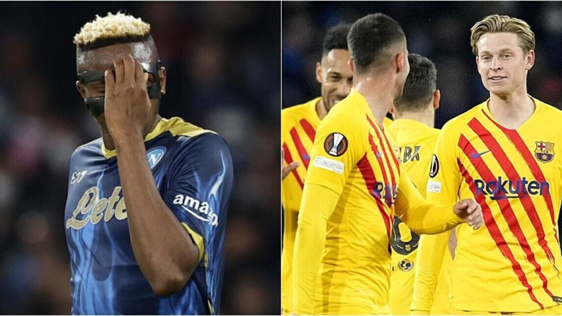 Il Napoli crolla al Maradona: poker del Barcellona. Spalletti eliminato