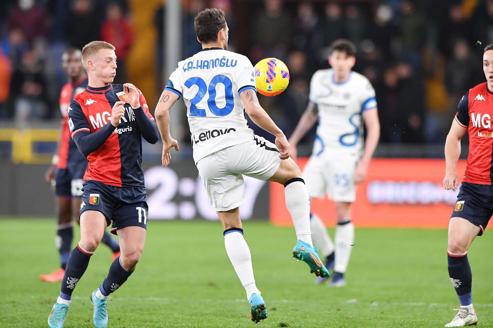 Genoa-Inter 0-0: tabellino, statistiche e marcatori