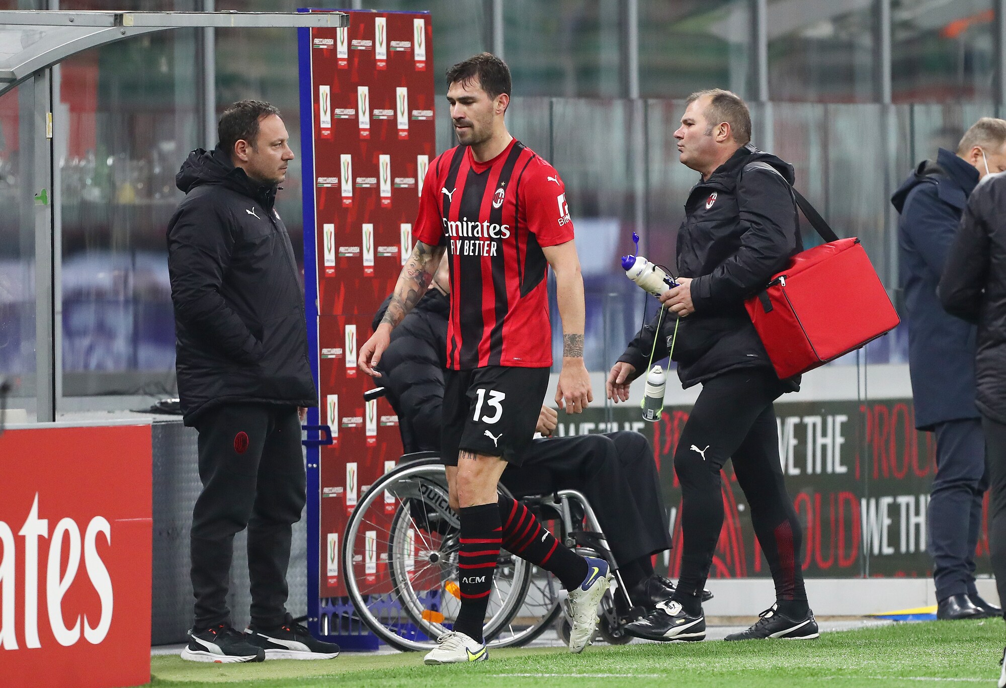 Milan: niente lesioni per Romagnoli, in dubbio per Napoli