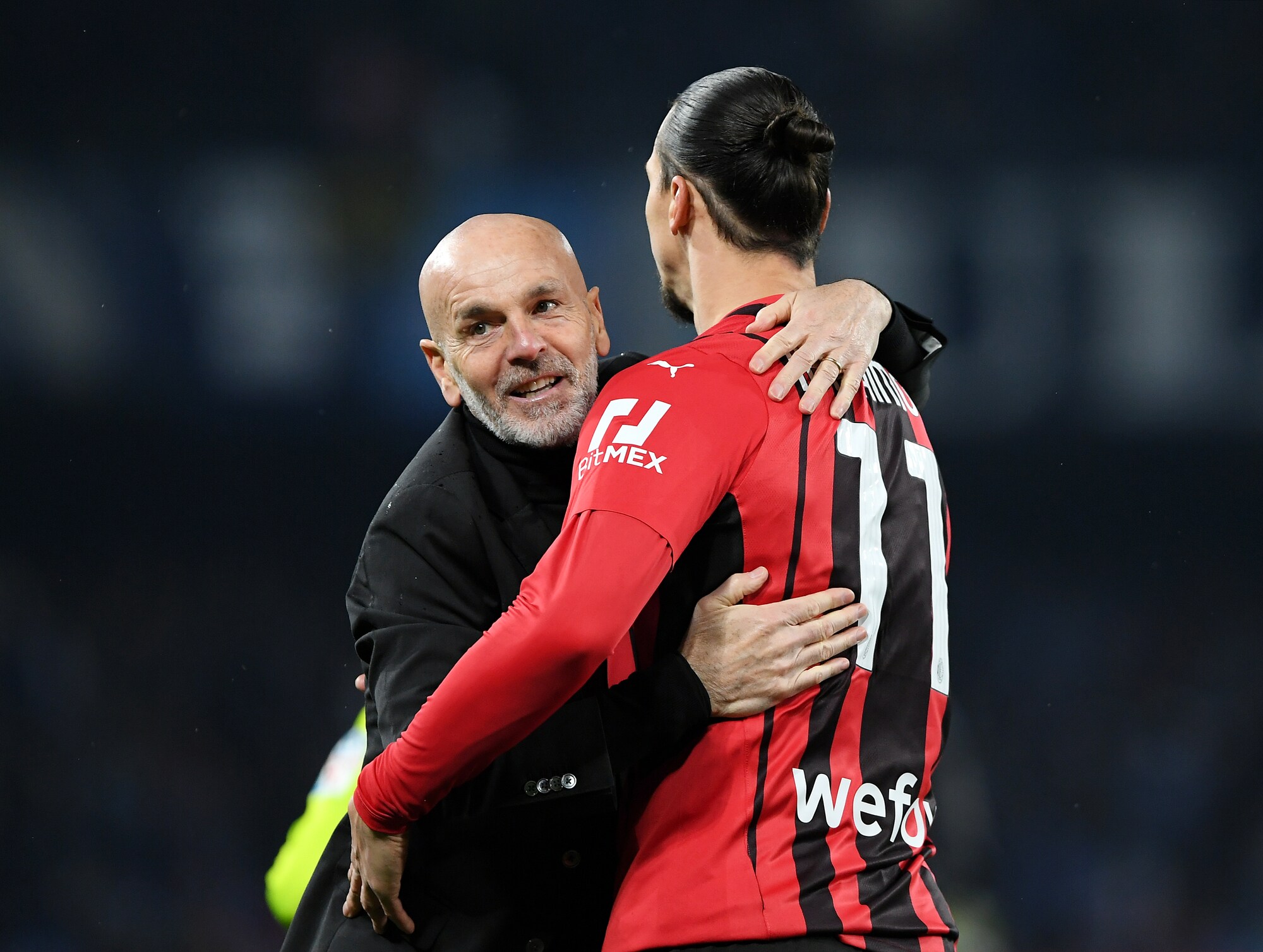 Milan, alla ripresa personalizzato per Giroud e Ibrahimovic