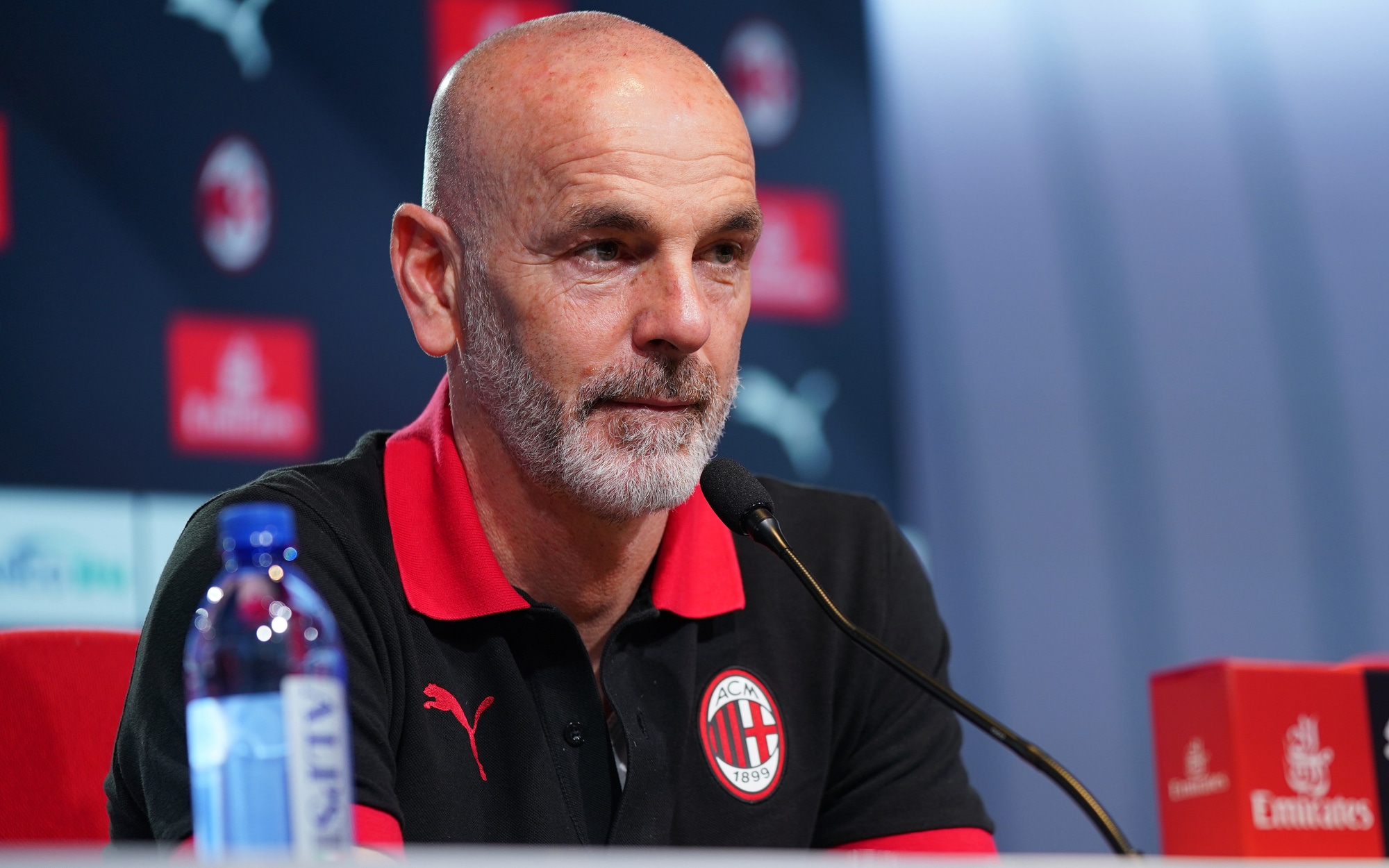 Pioli: “Ibrahimovic sta meglio di 7 giorni fa. Giroud sta bene“