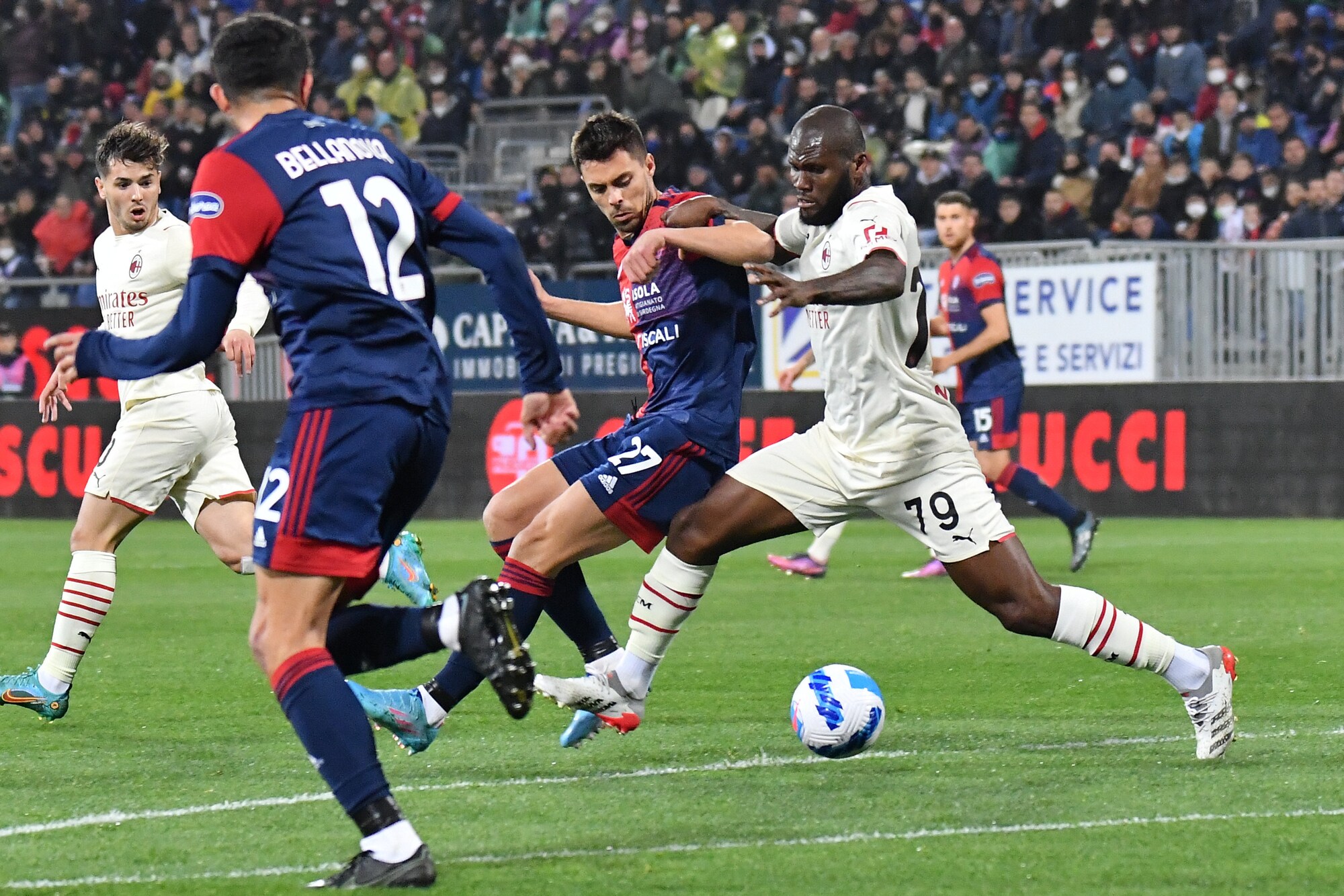 Cagliari-Milan 0-1: tabellino, statistiche e marcatori