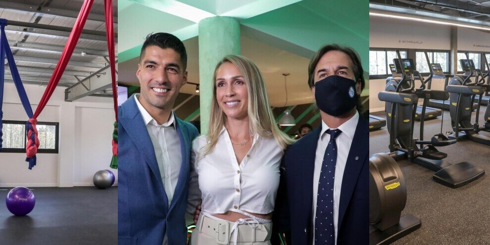 Suarez inaugura il suo centro sportivo: presente il presidente dell'Uruguay