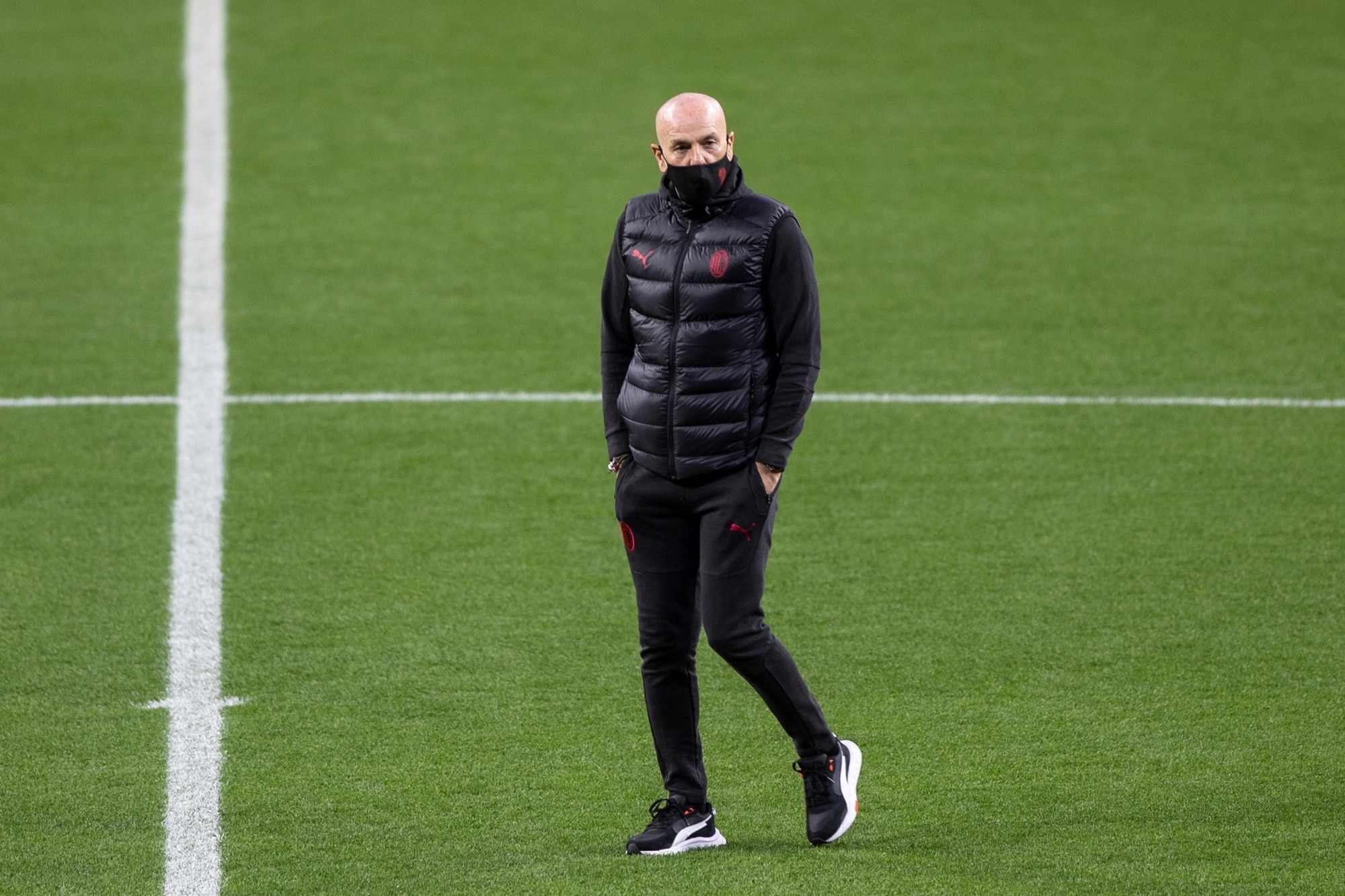 Milan, allenamento doppio. Brahim Diaz al cento per cento