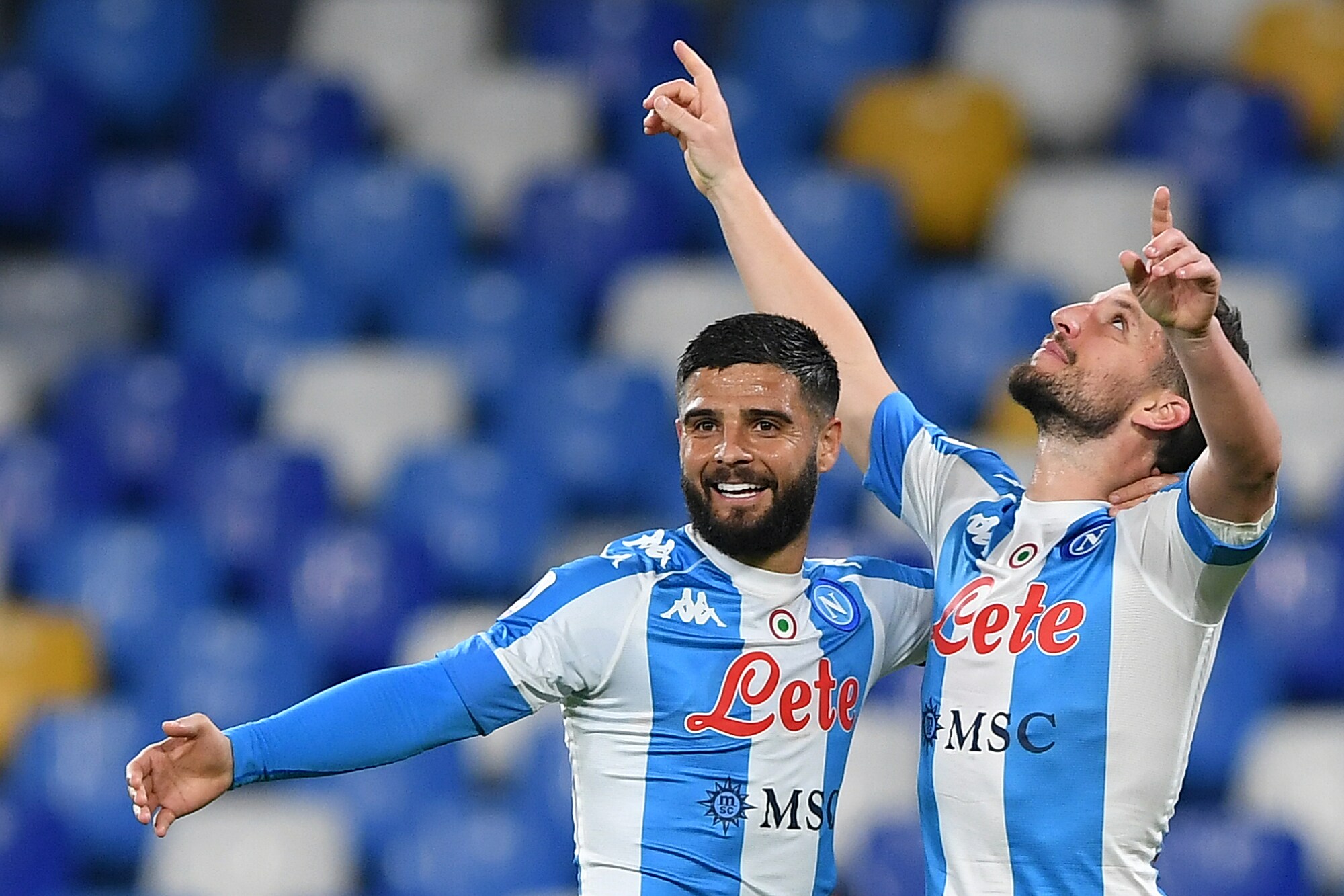 Napoli: Insigne, Mertens e la chance Scudetto