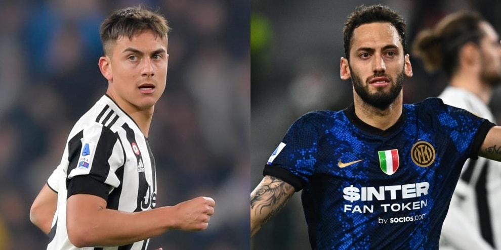 Dybala e quel gesto di Calhanoglu alla fine di Juve-Inter