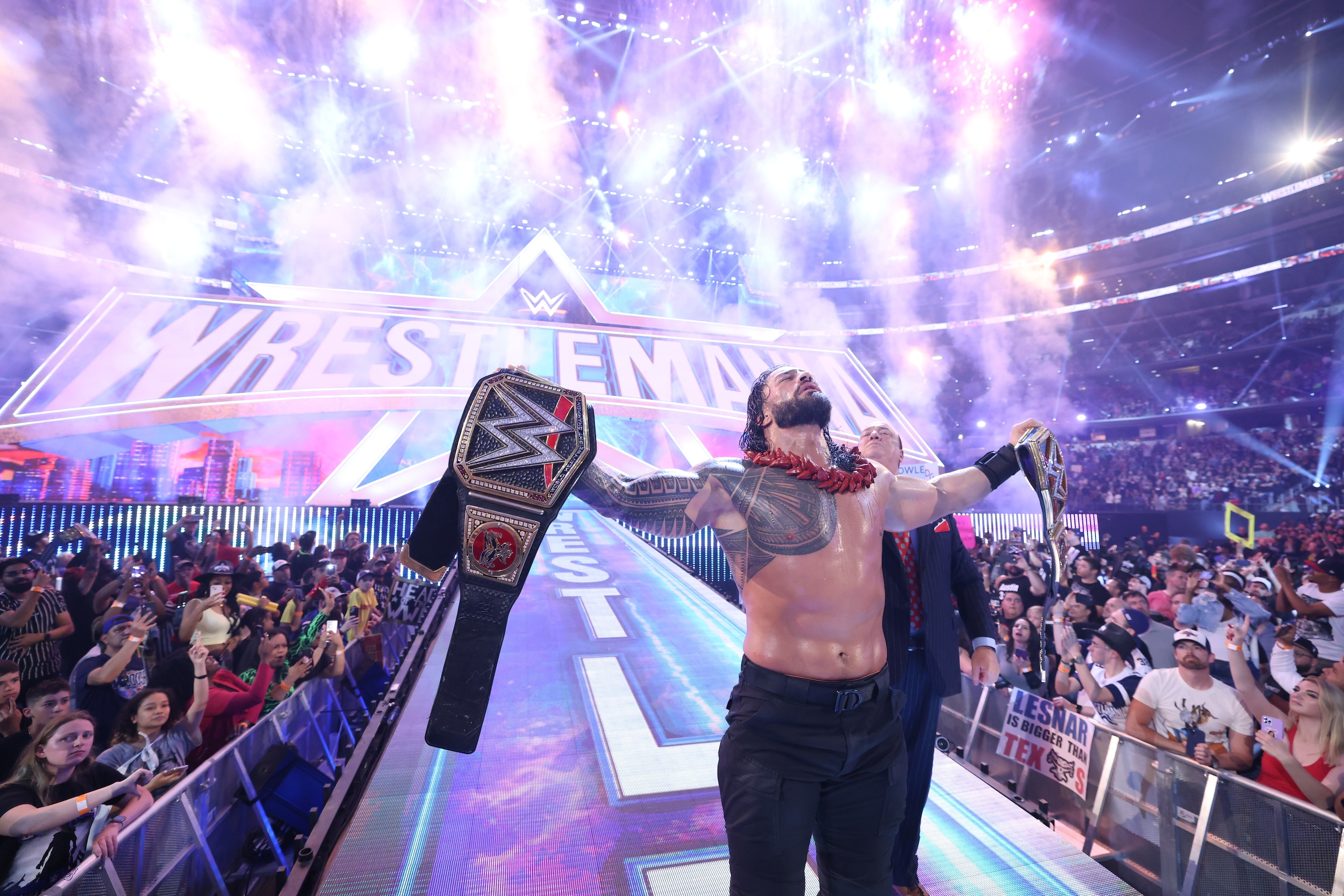 Dominio assoluto di Roman Reigns a WrestleMania 38