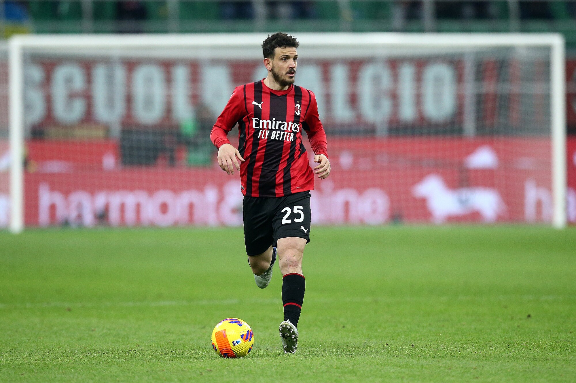 Milan, si ferma Florenzi: lesione al menisco, finale di stagione a rischio