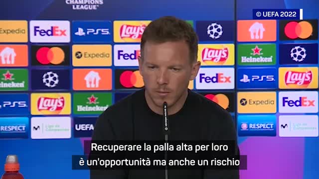 Nagelsmann: "Villarreal? Prendono molti rischi..."