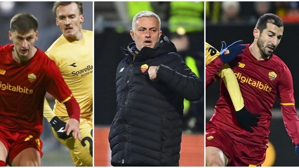 Bodo/Glimt-Roma 2-1, le pagelle: Kumbulla lotta, Mkhitaryan c'è