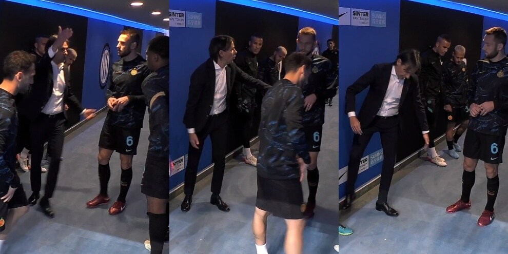 La frase di Inzaghi su Lazovic: De Vrij traduce per Dumfries
