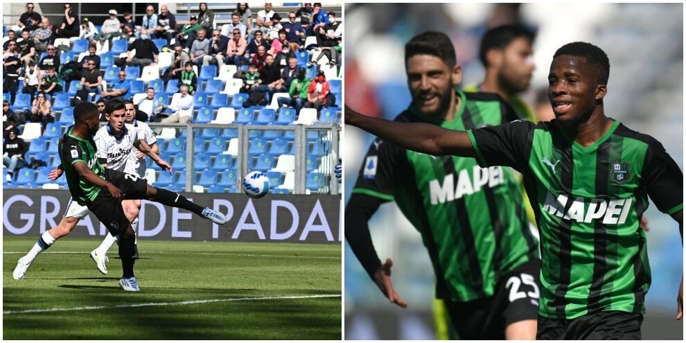 Sassuolo, Traoré show: la doppietta dell'ivoriano stende l'Atalanta