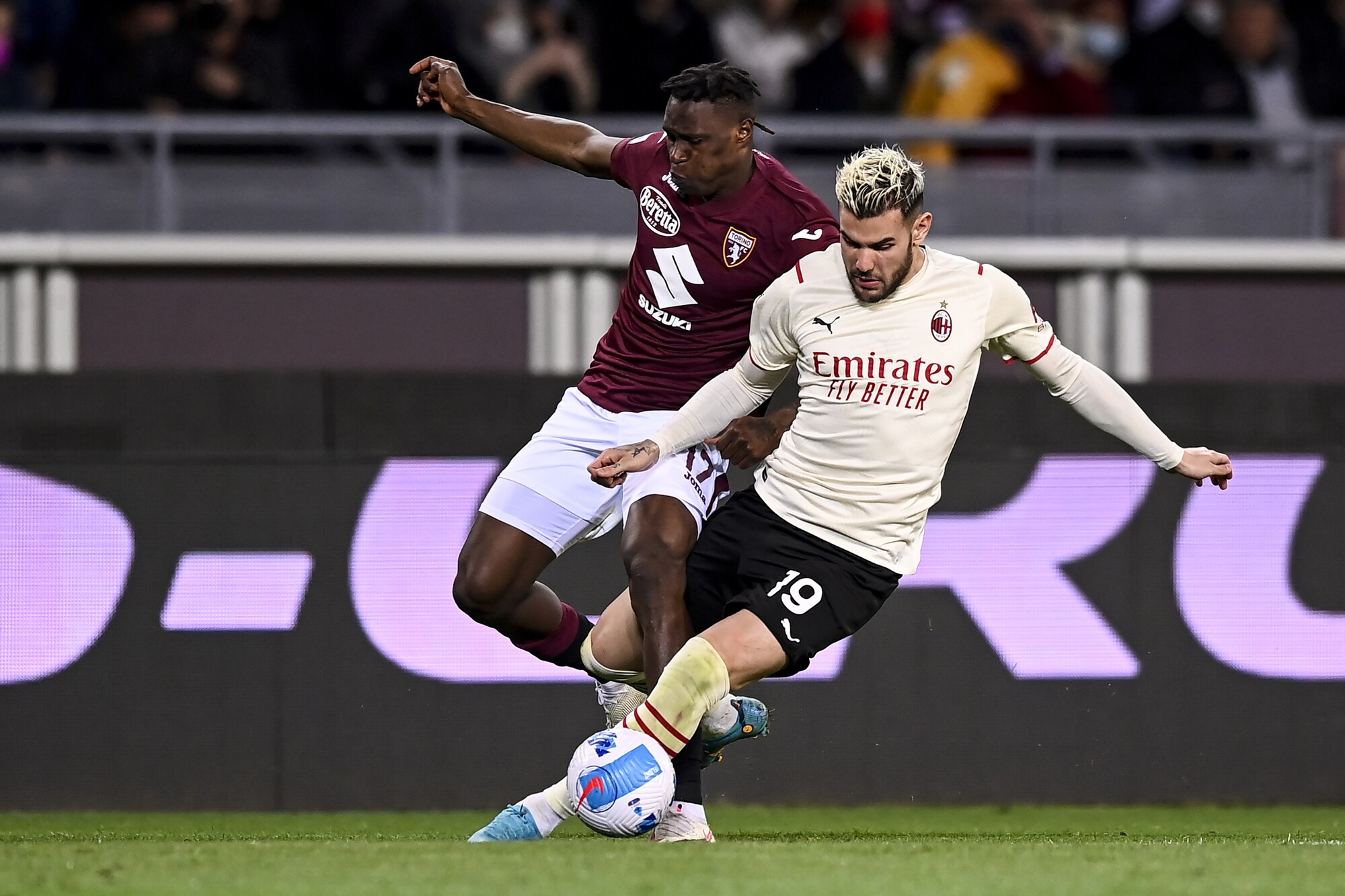 Theo Hernandez: “Il Torino ha perso tempo per tutta la partita”